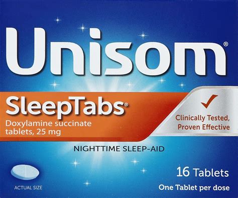 unisom sleep tabs side effects